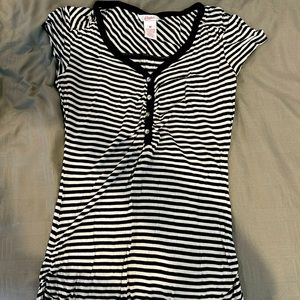 Black and white stripes